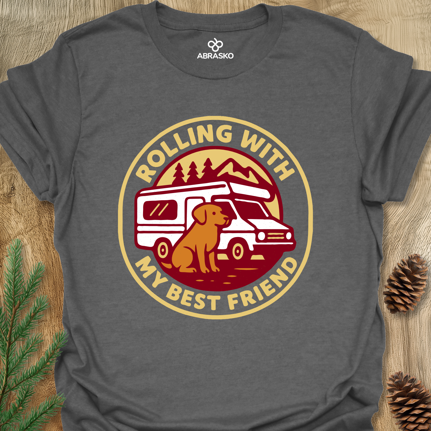 Rolling With Best Friend Tee