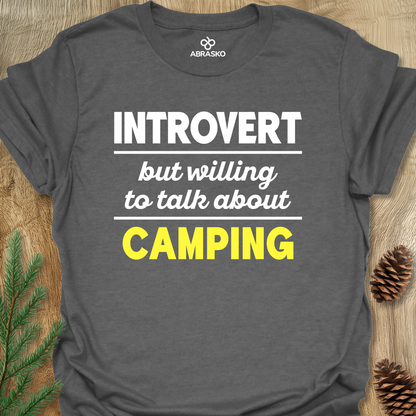 Introvert Camping Tee