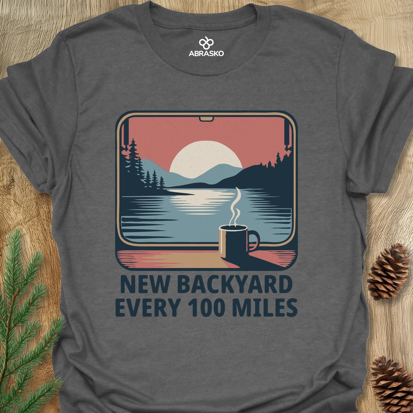 New Backyard Every 100 Miles Tee