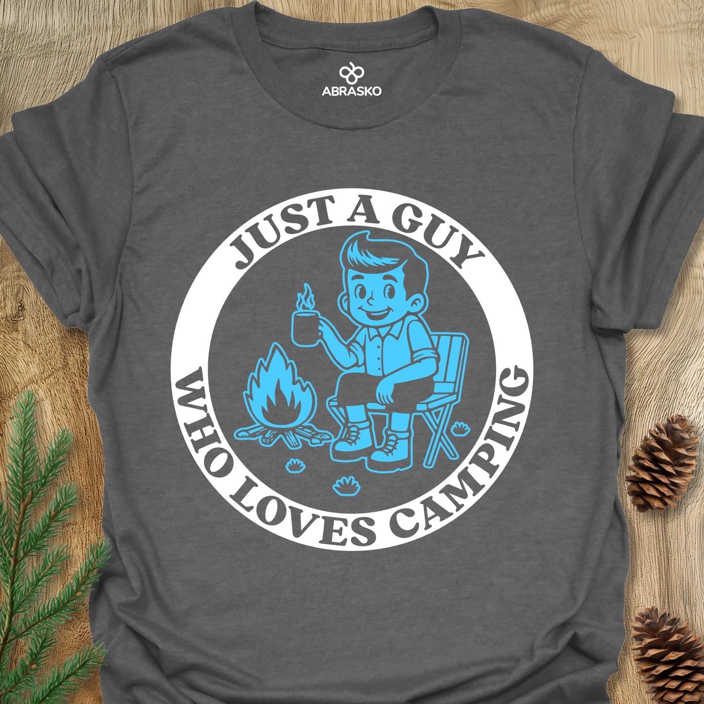 Guy Loves Camping Tee