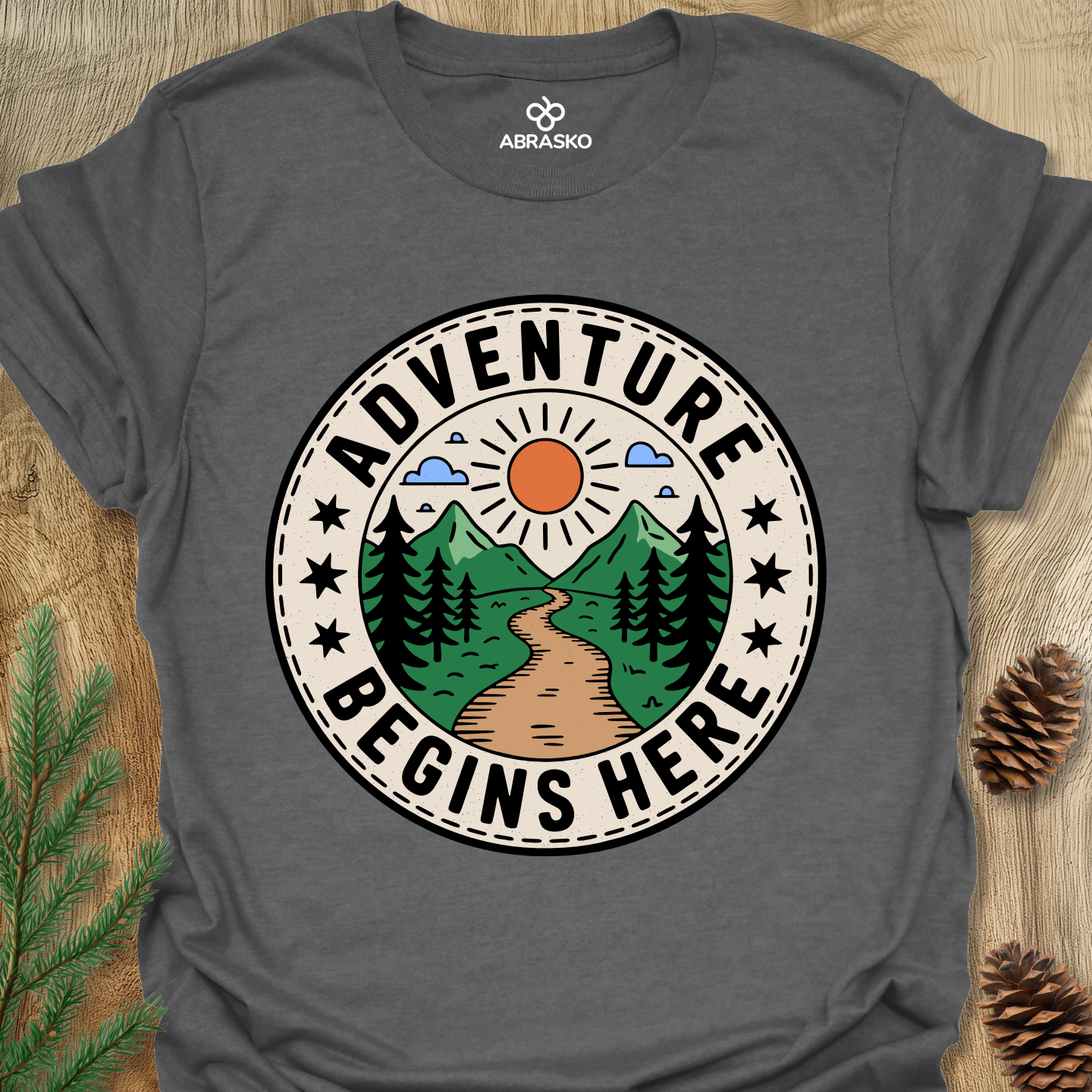 Adventure Begins Here Tee