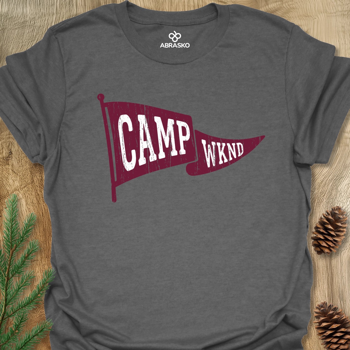 Camp Wknd Pennant Tee