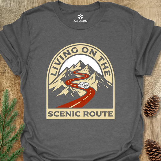 Living On Scenic Route Tee