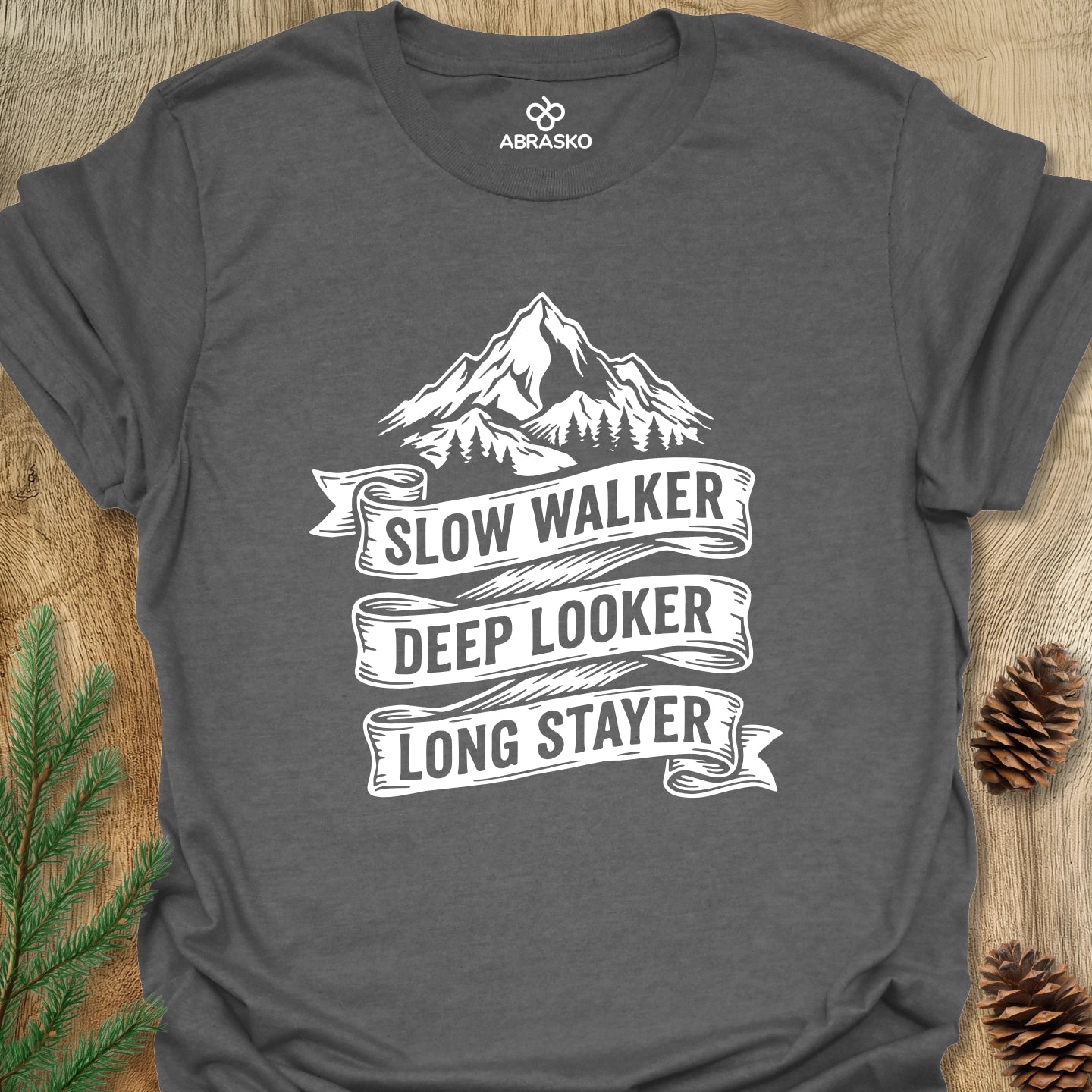 Slow Deep Long Mountain Tee