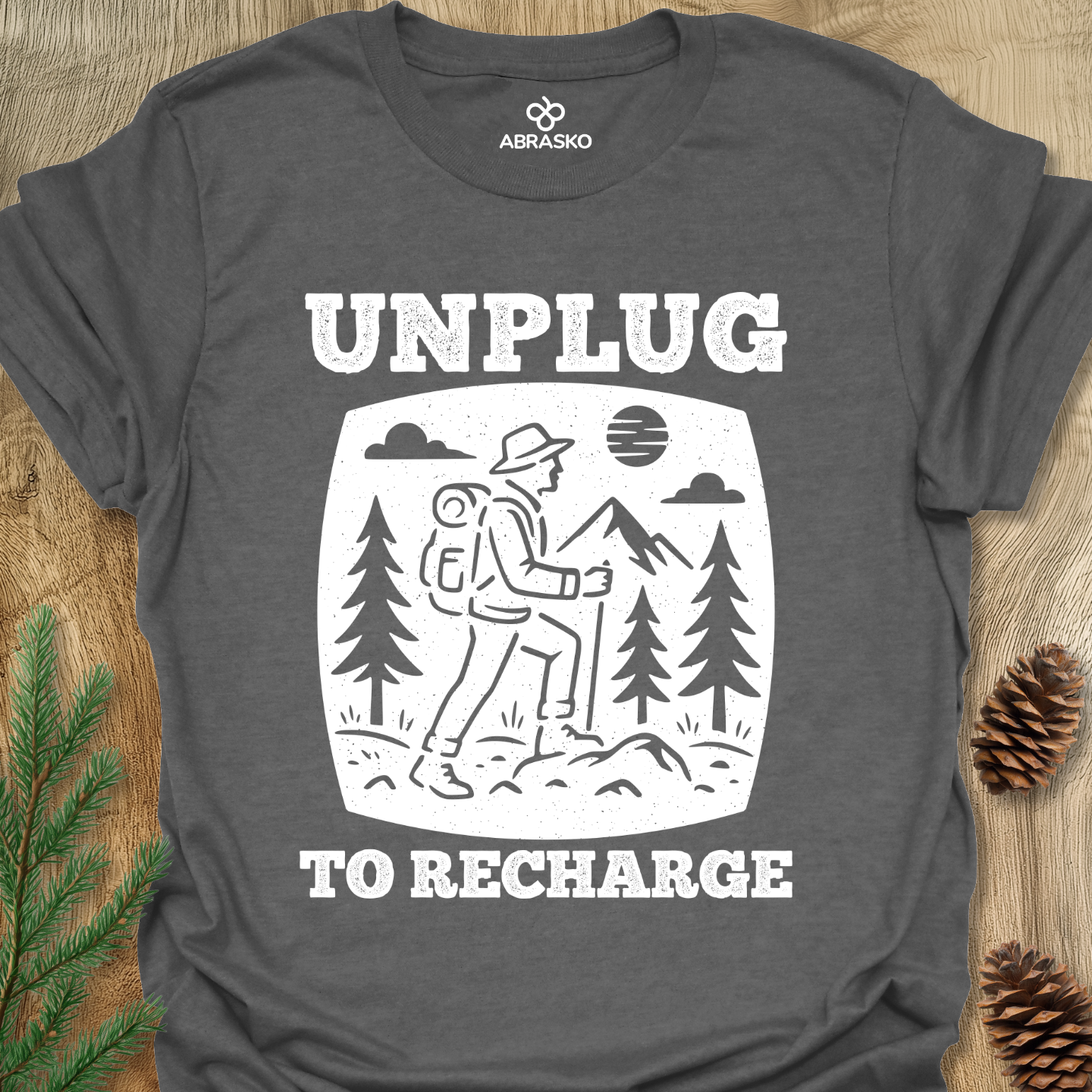 Unplug To Recharge Tee