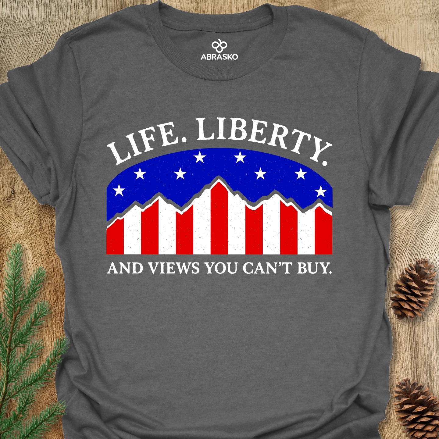 Life Liberty And Views Tee