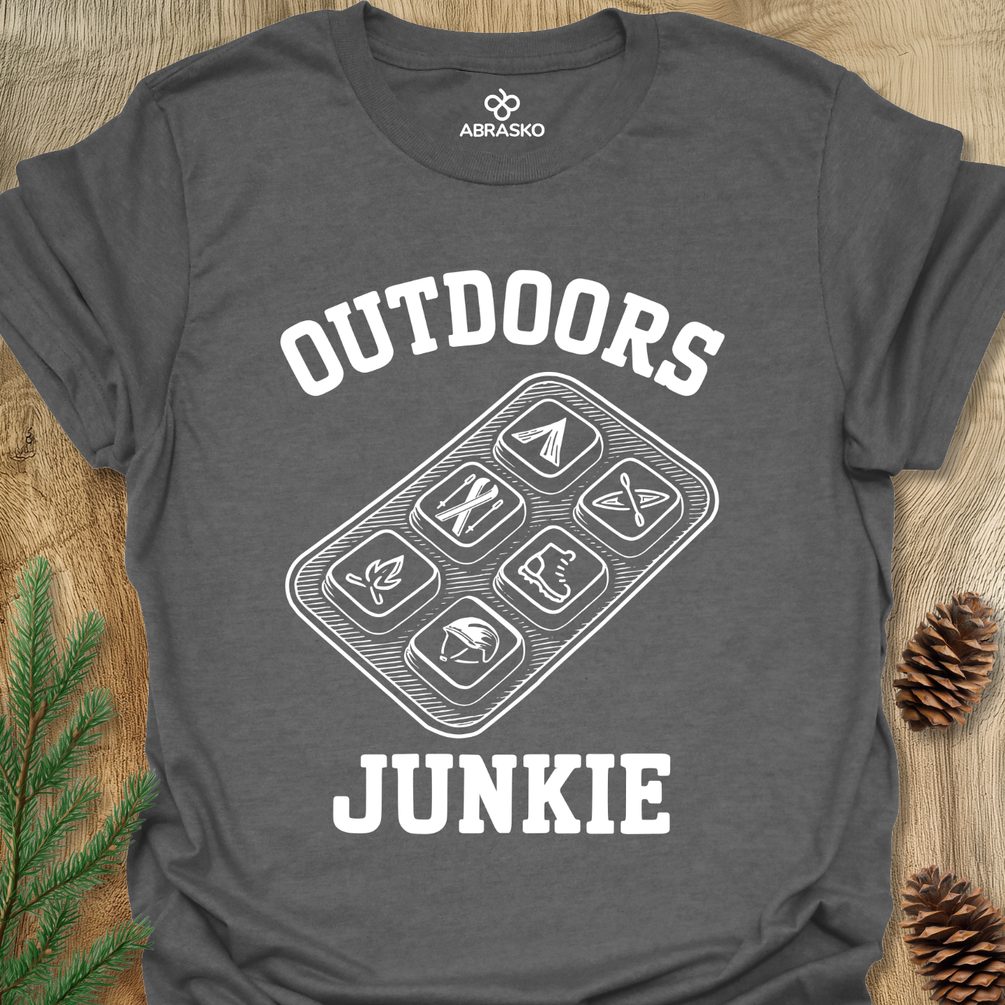 Outdoors Junkie Tee