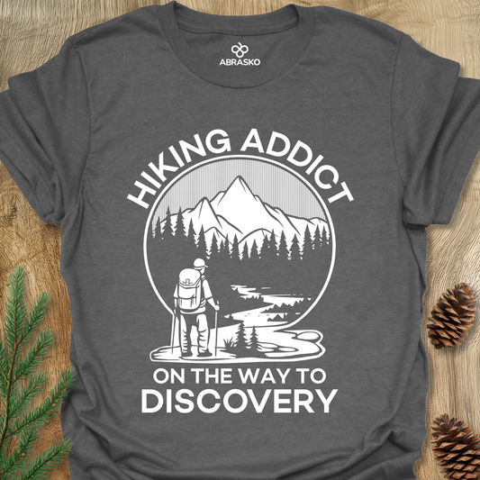 Hiking Addict On The Way To Discovery