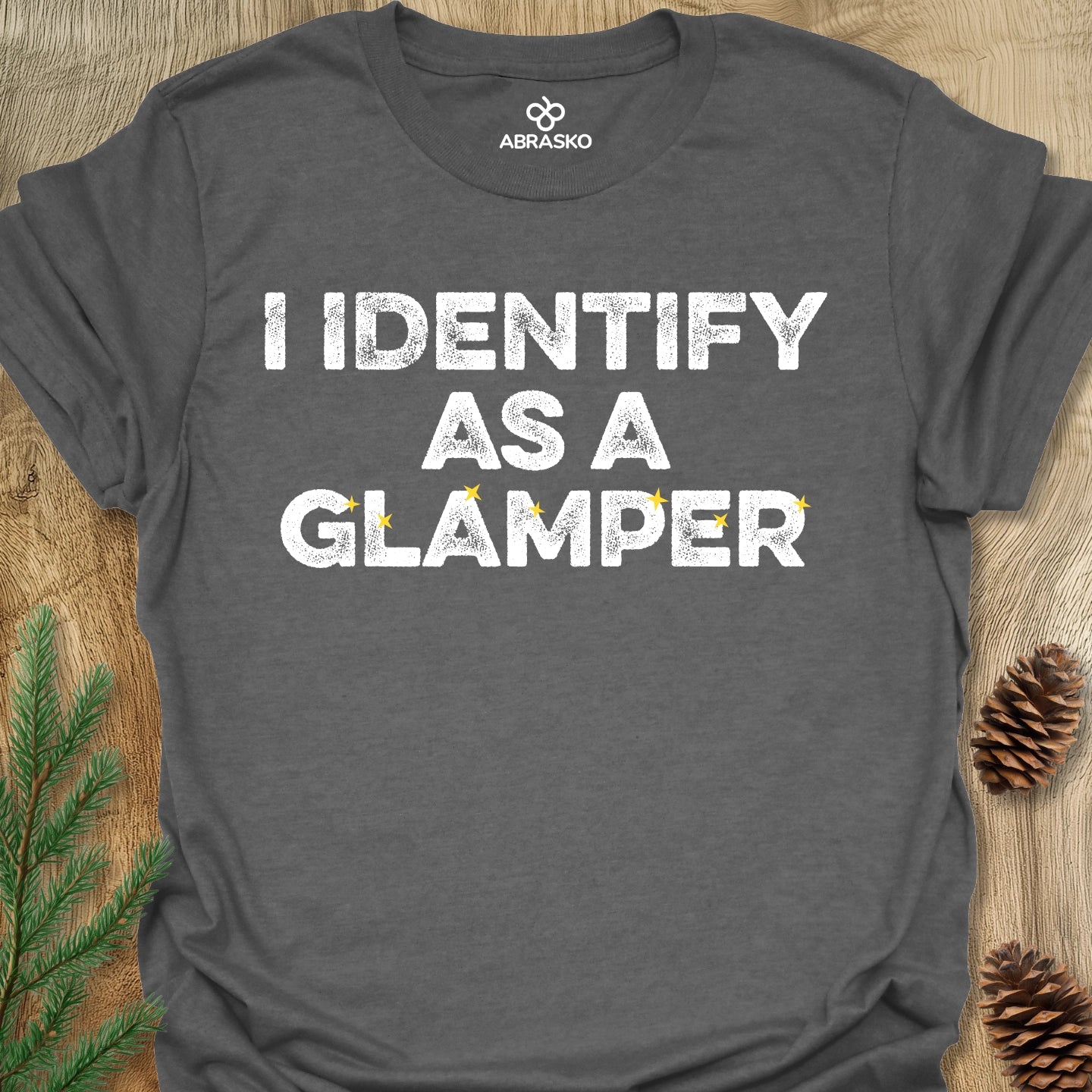 Identify As Glamper Tee