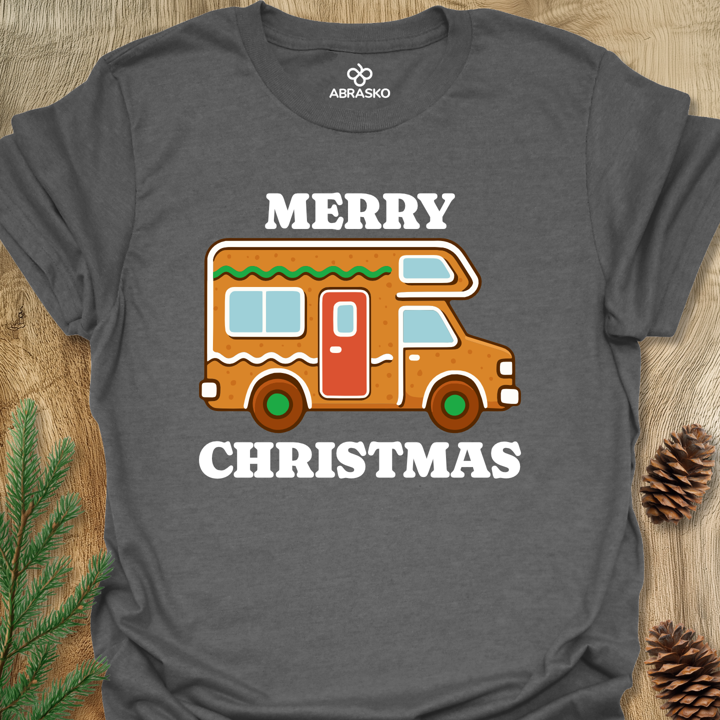 Gingerbread Camper Tee