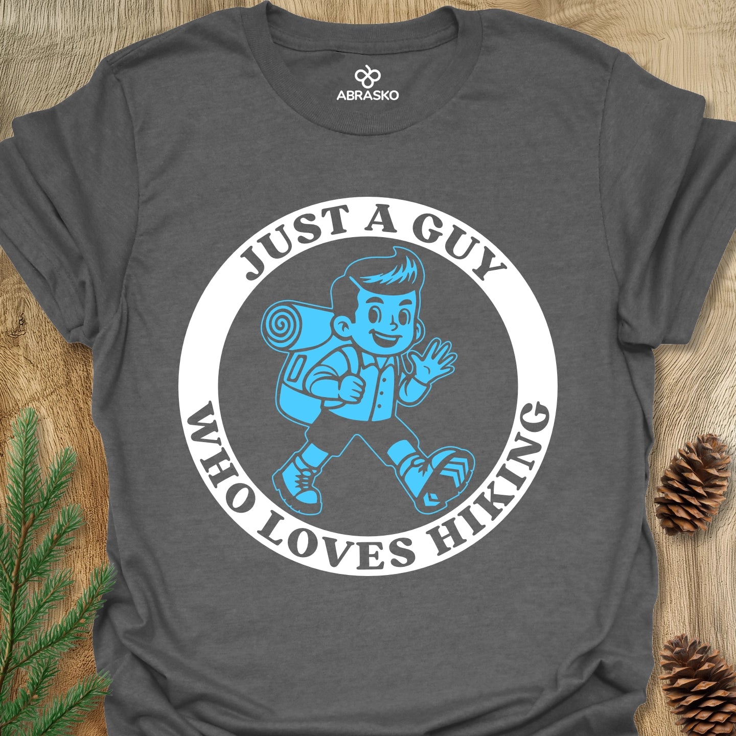 Guy Loves Hiking Tee