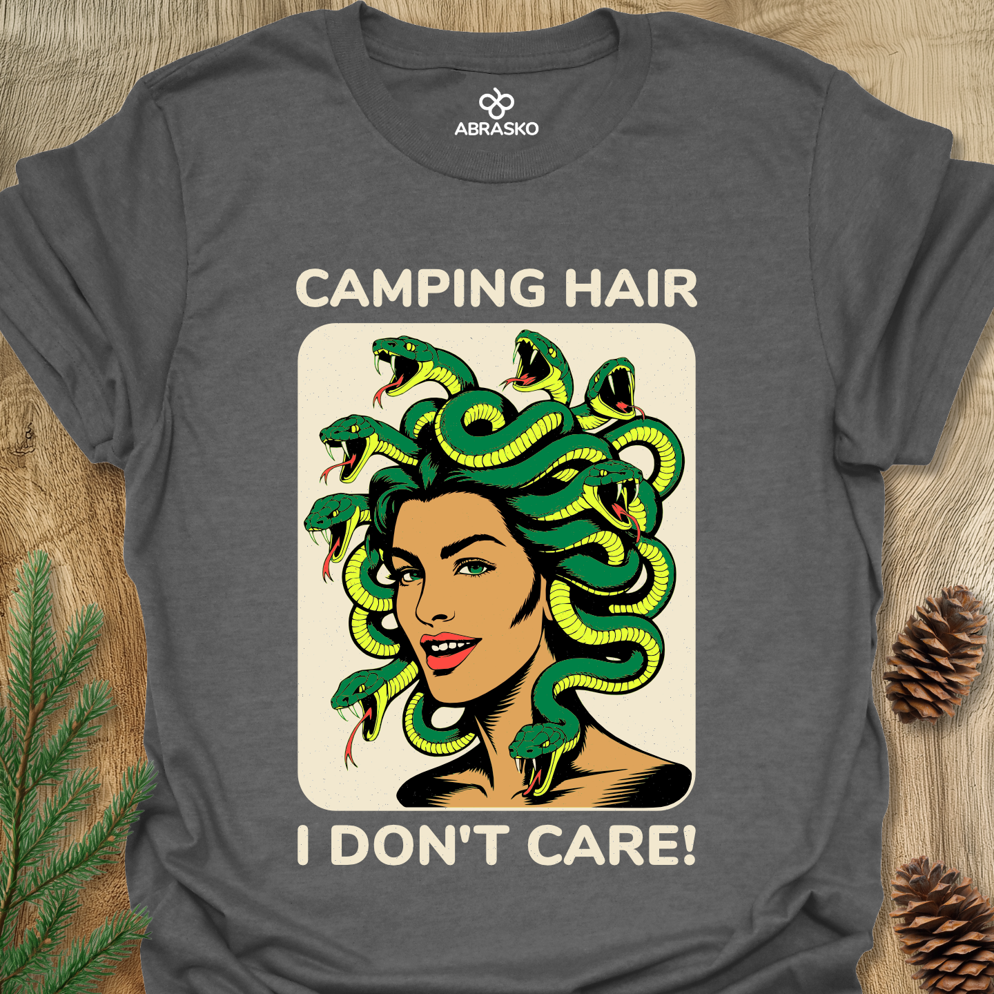 Camping Hair Tee