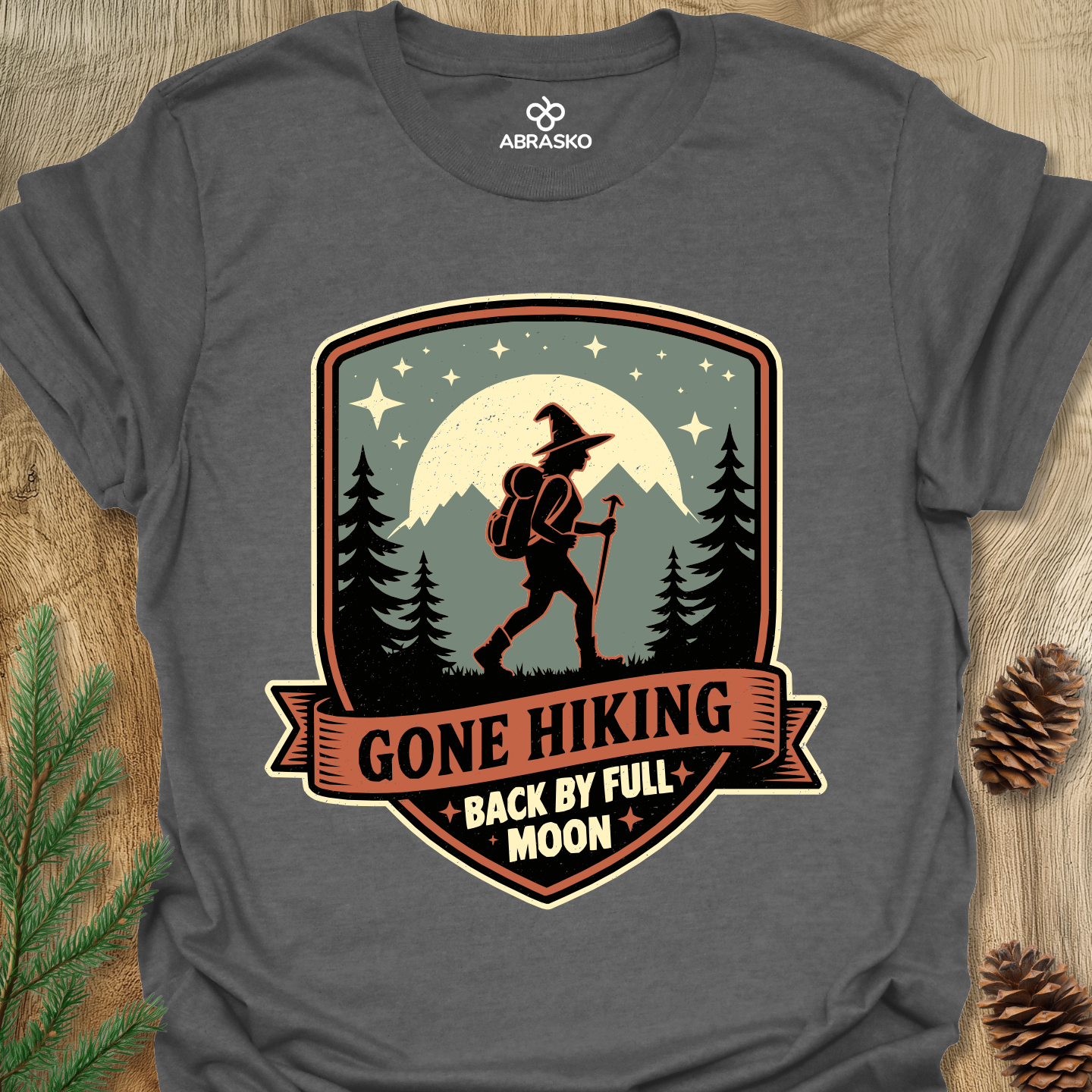 Gone Hiking Witch Tee