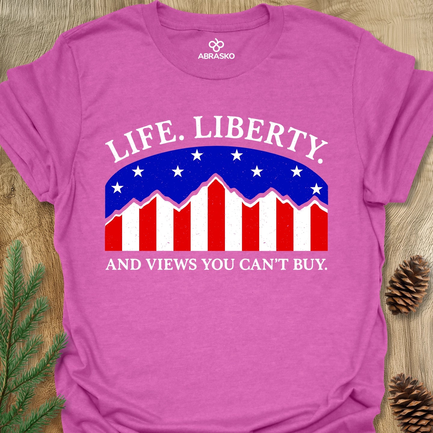Life Liberty And Views Tee