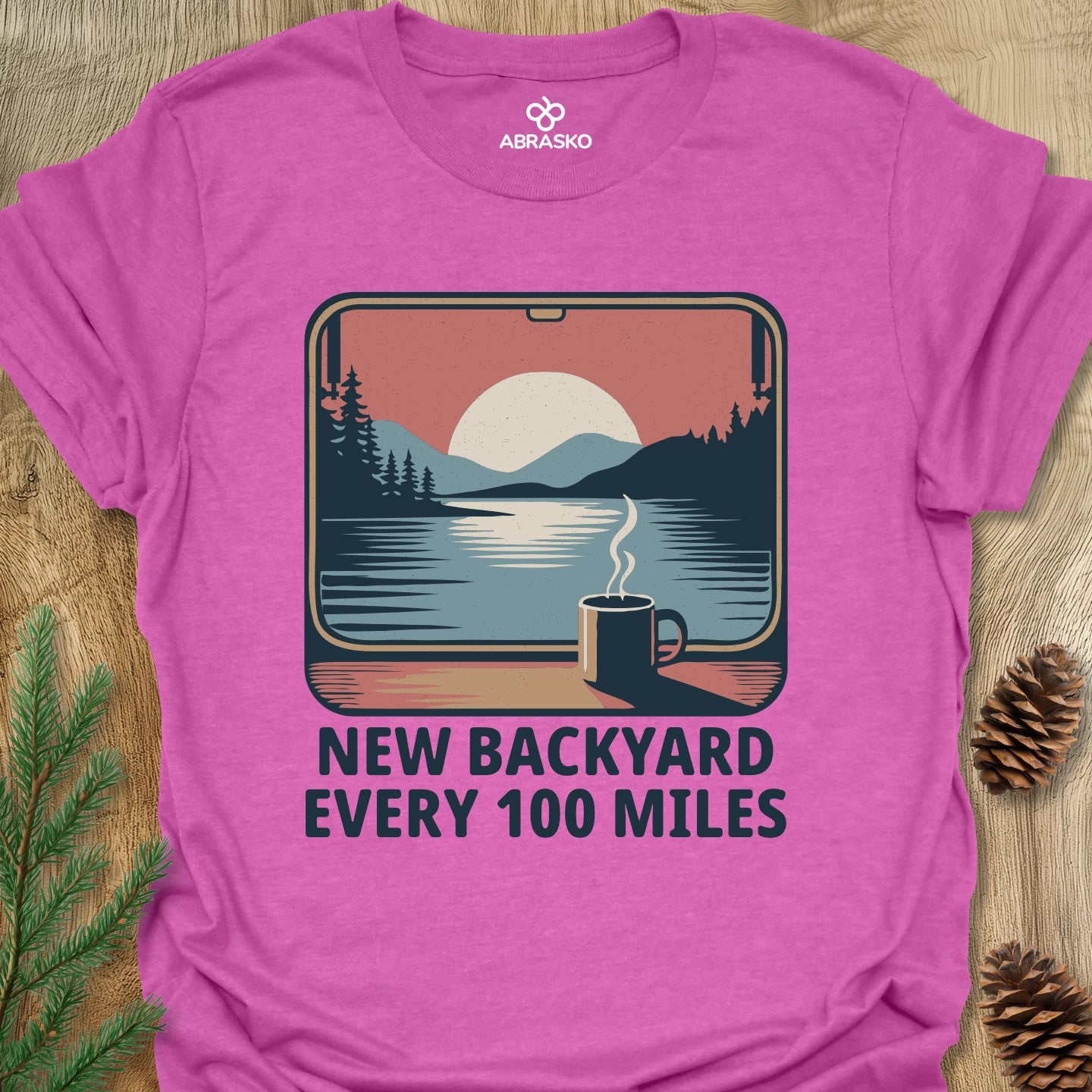 New Backyard Every 100 Miles Tee