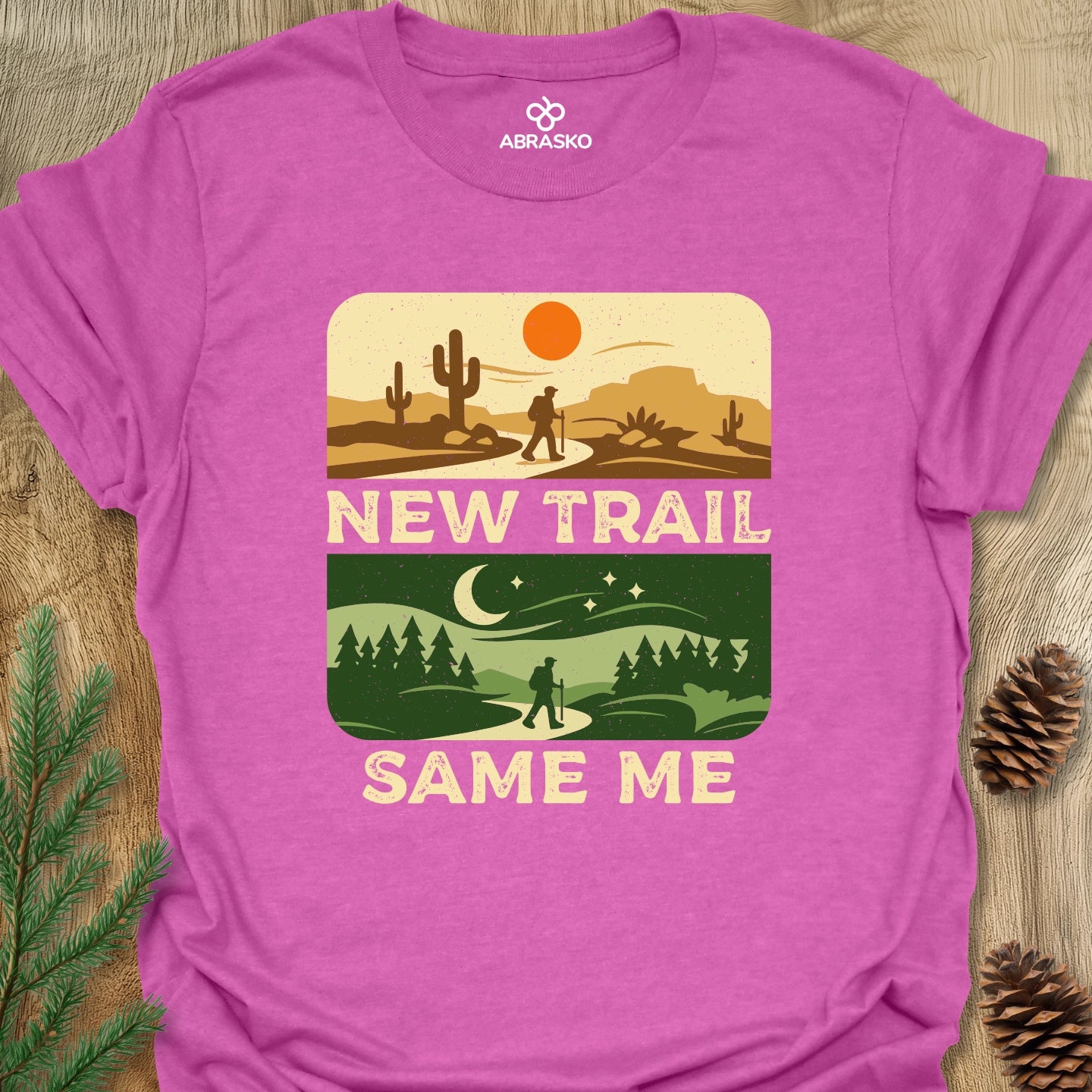 New Trail Same Me Tee