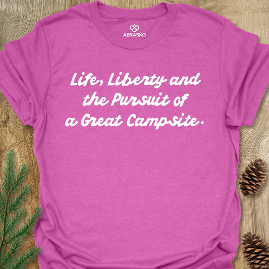 Life Liberty Great Campsite Tee