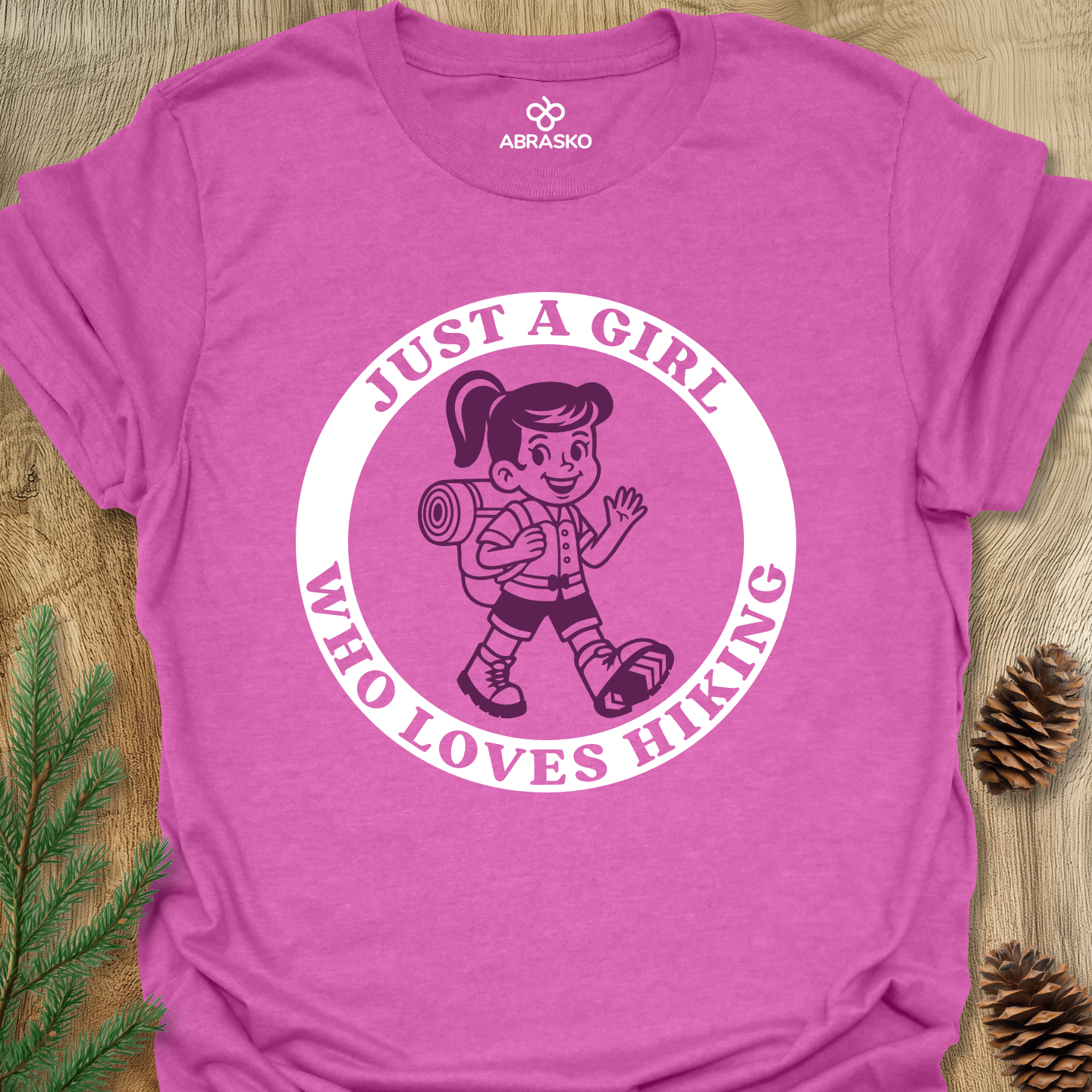 Girl Loves Hiking Tee