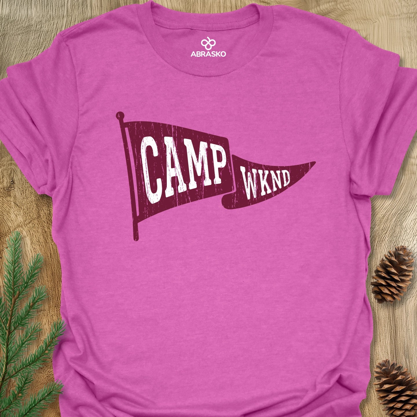 Camp Wknd Pennant Tee