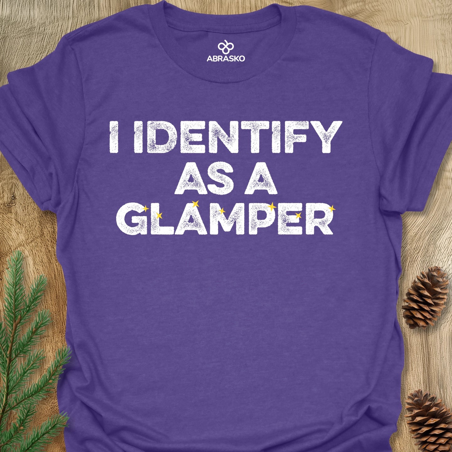 Identify As Glamper Tee