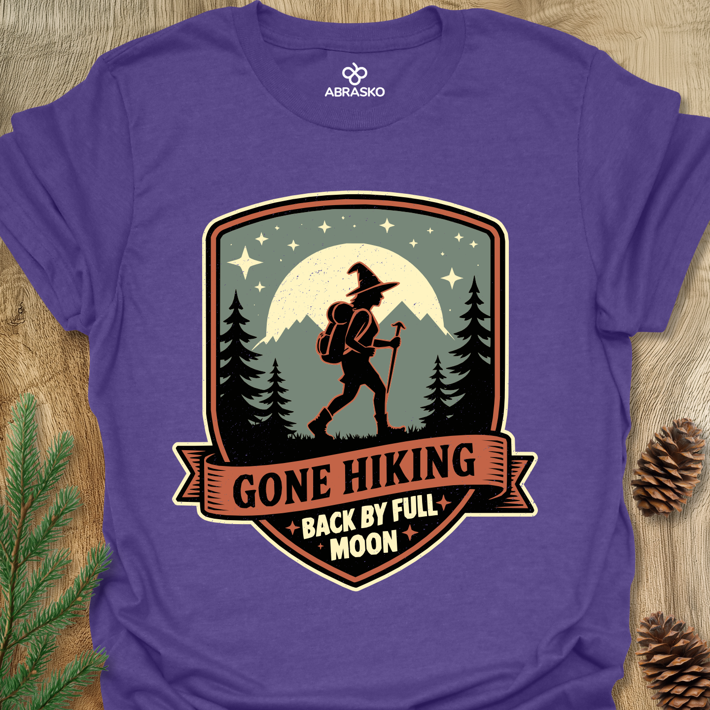 Gone Hiking Witch Tee