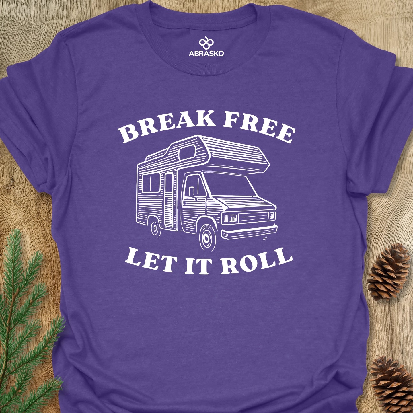Break Free Let It Roll Tee