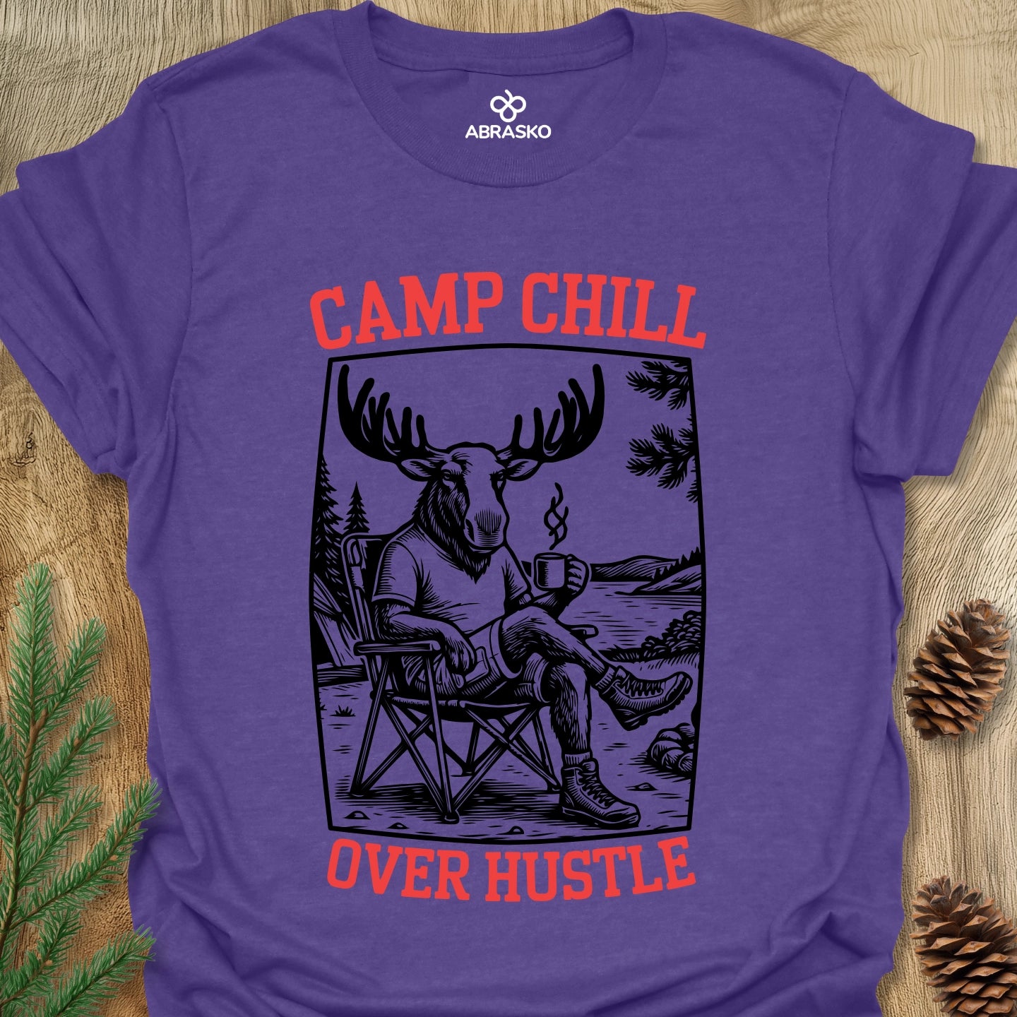 Camp Chill Over Hustle Tee