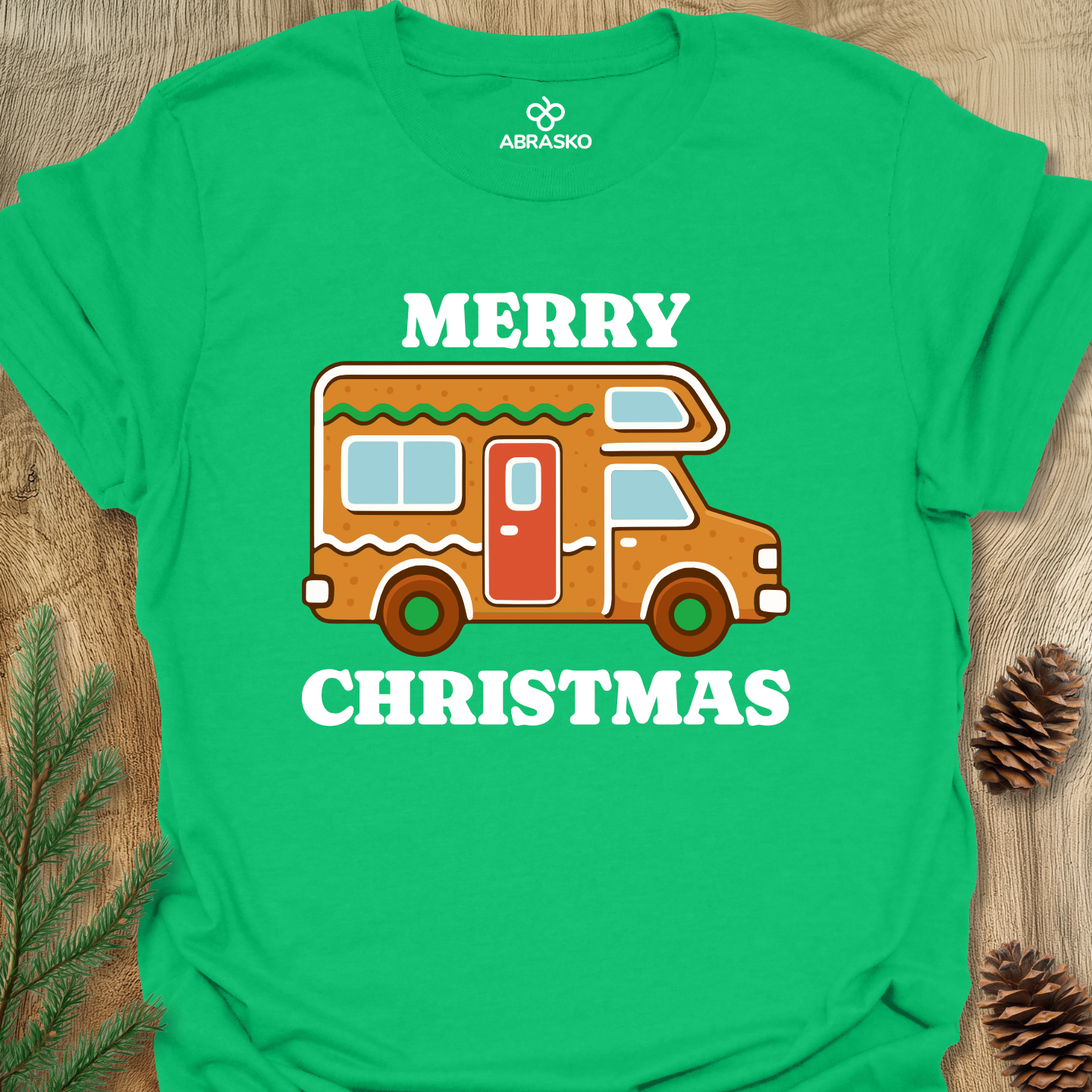 Gingerbread Camper Tee