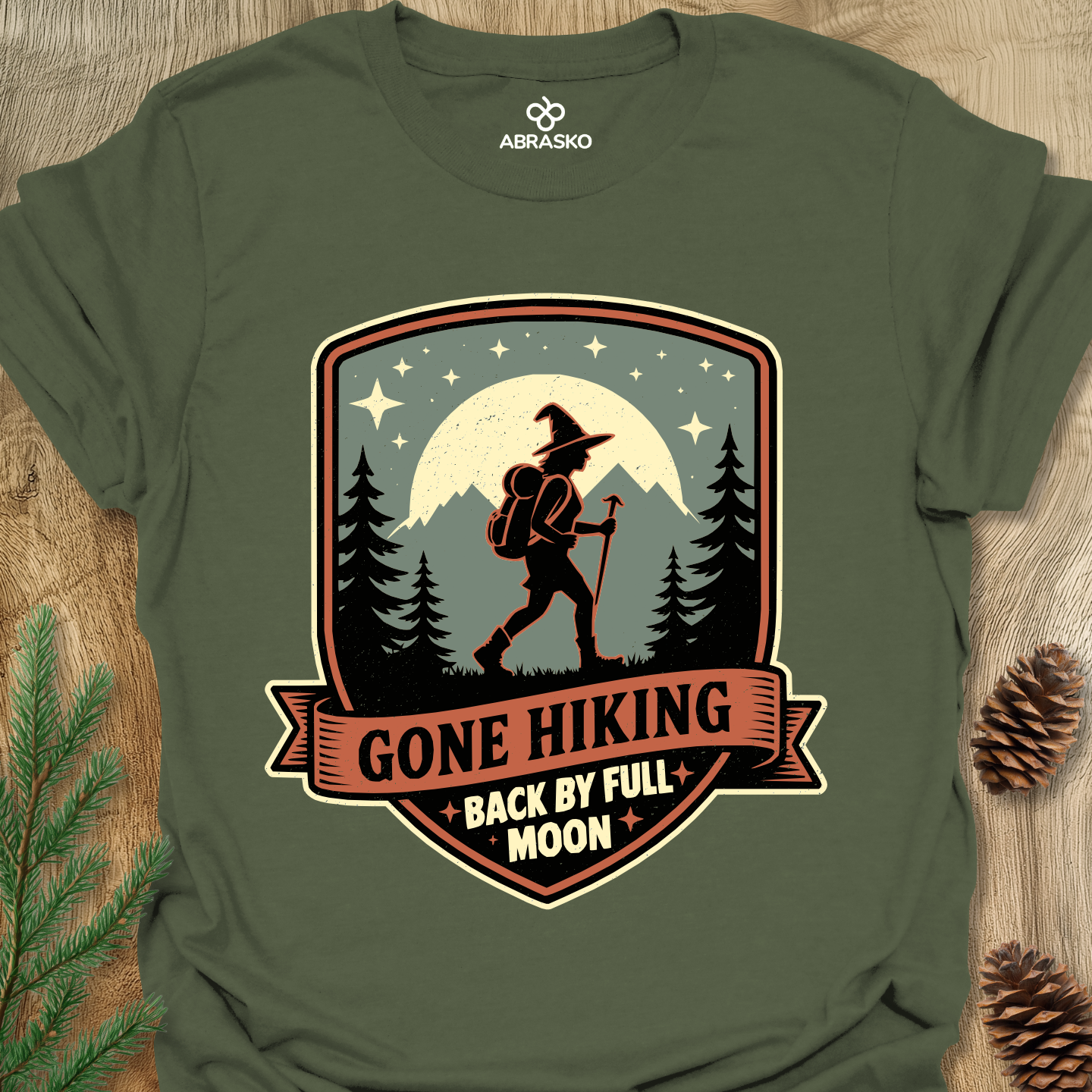 Gone Hiking Witch Tee