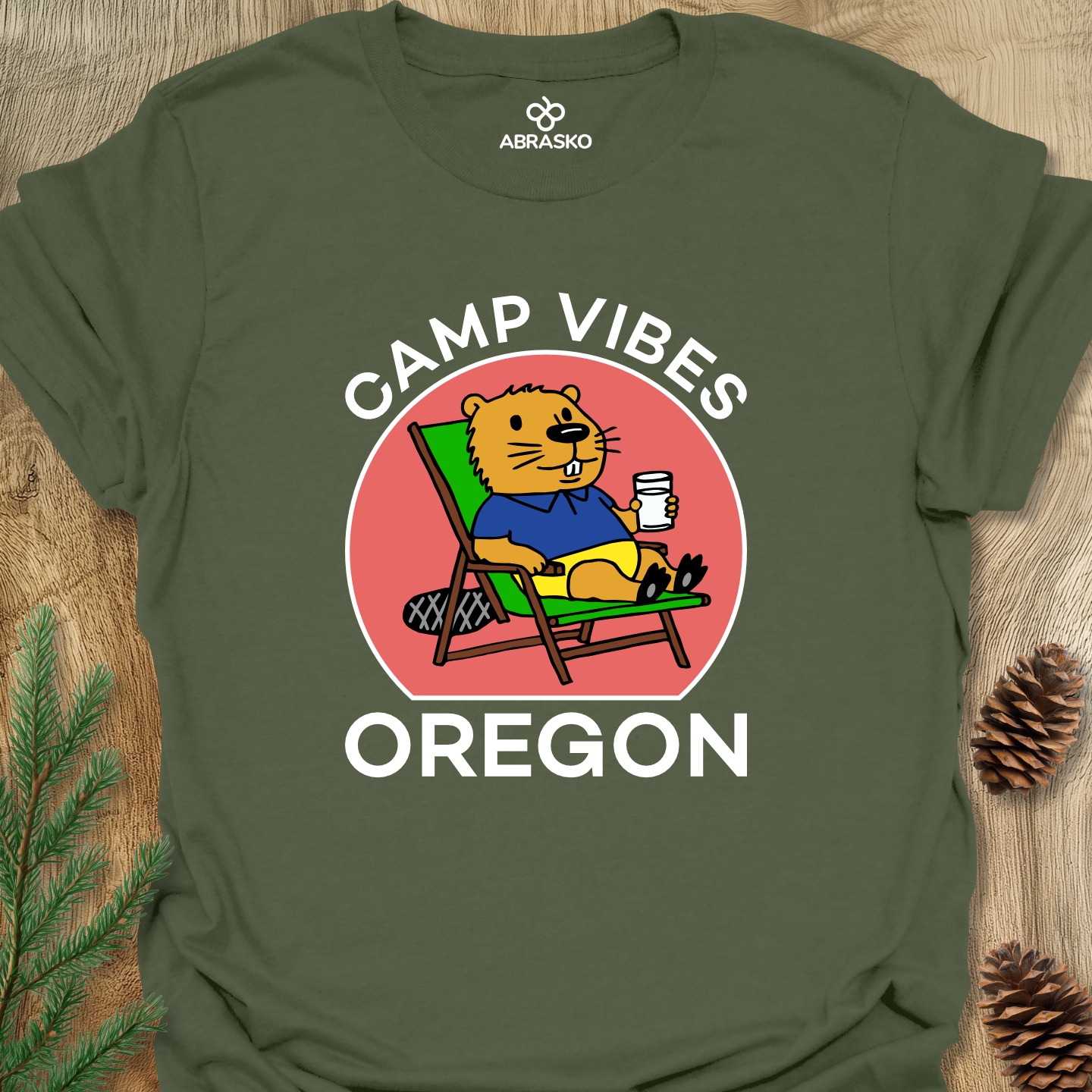Camp Vibes Oregon Tee