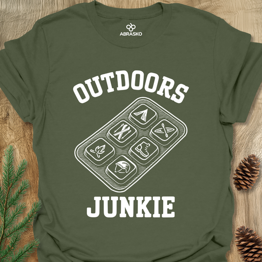 Outdoors Junkie Tee