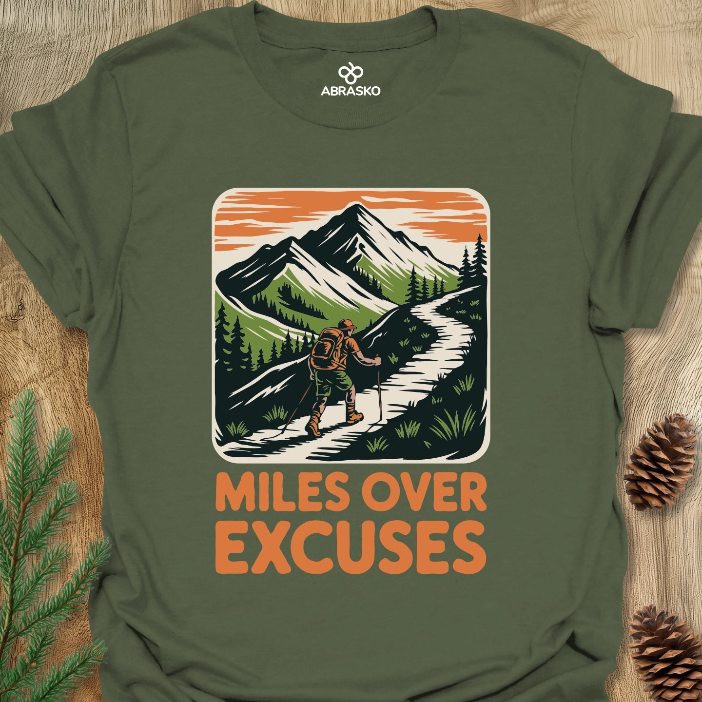 Miles Over Excuses Tee