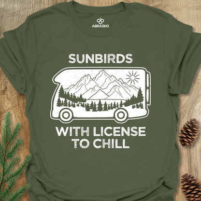 Sunbirds With License To Chill Tee