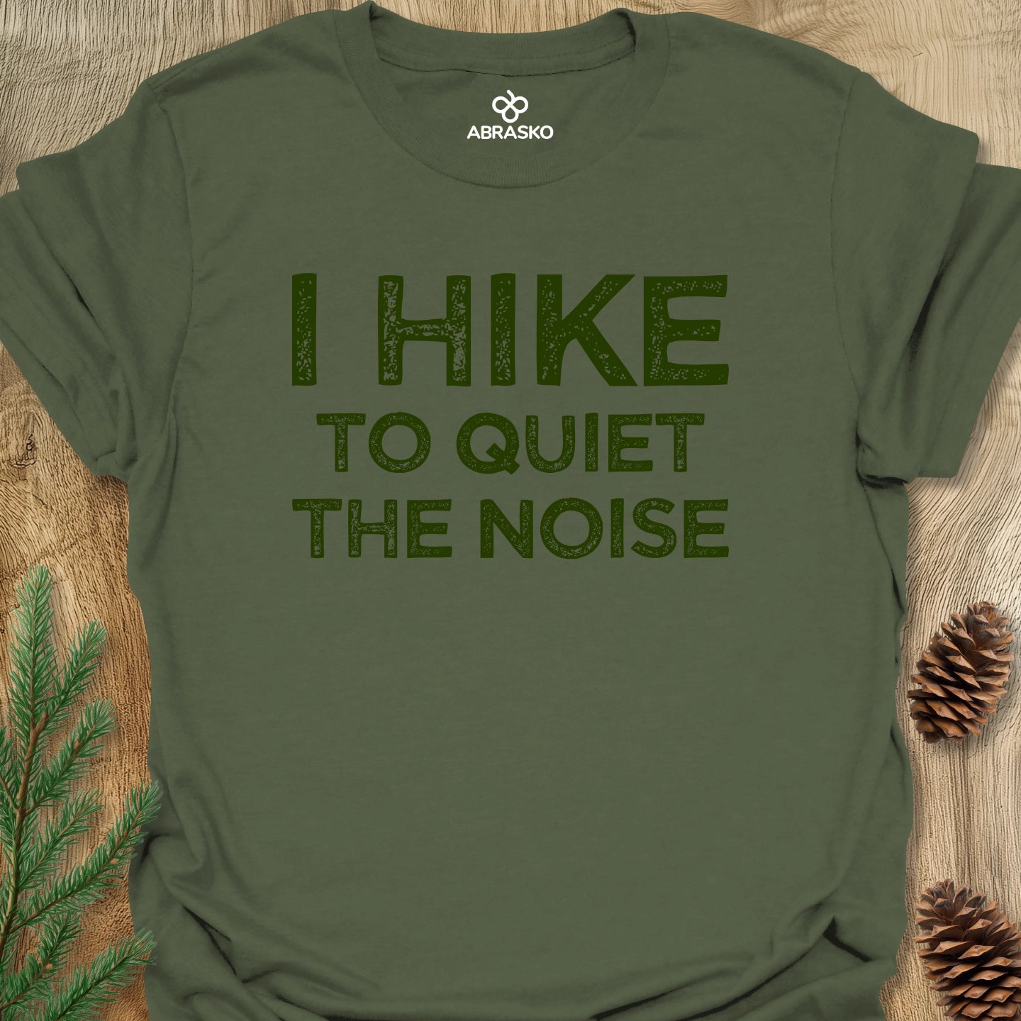 I Hike To Quiet Noise Tee
