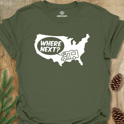 Where Next? Tee
