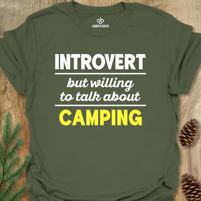 Introvert Camping Tee