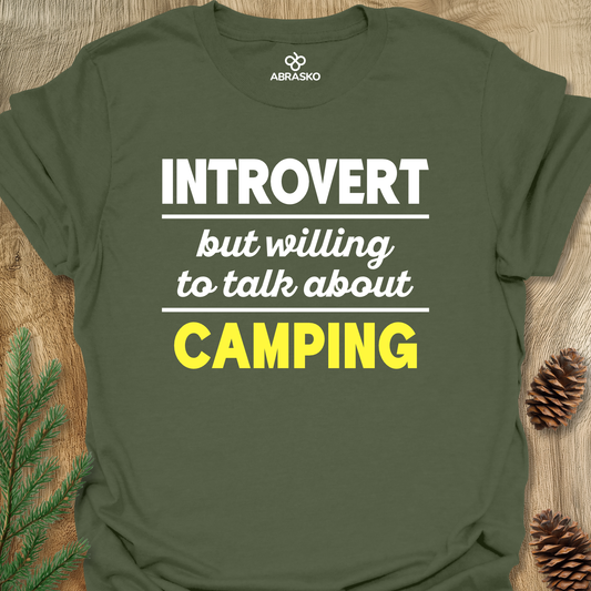 Introvert Camping Tee