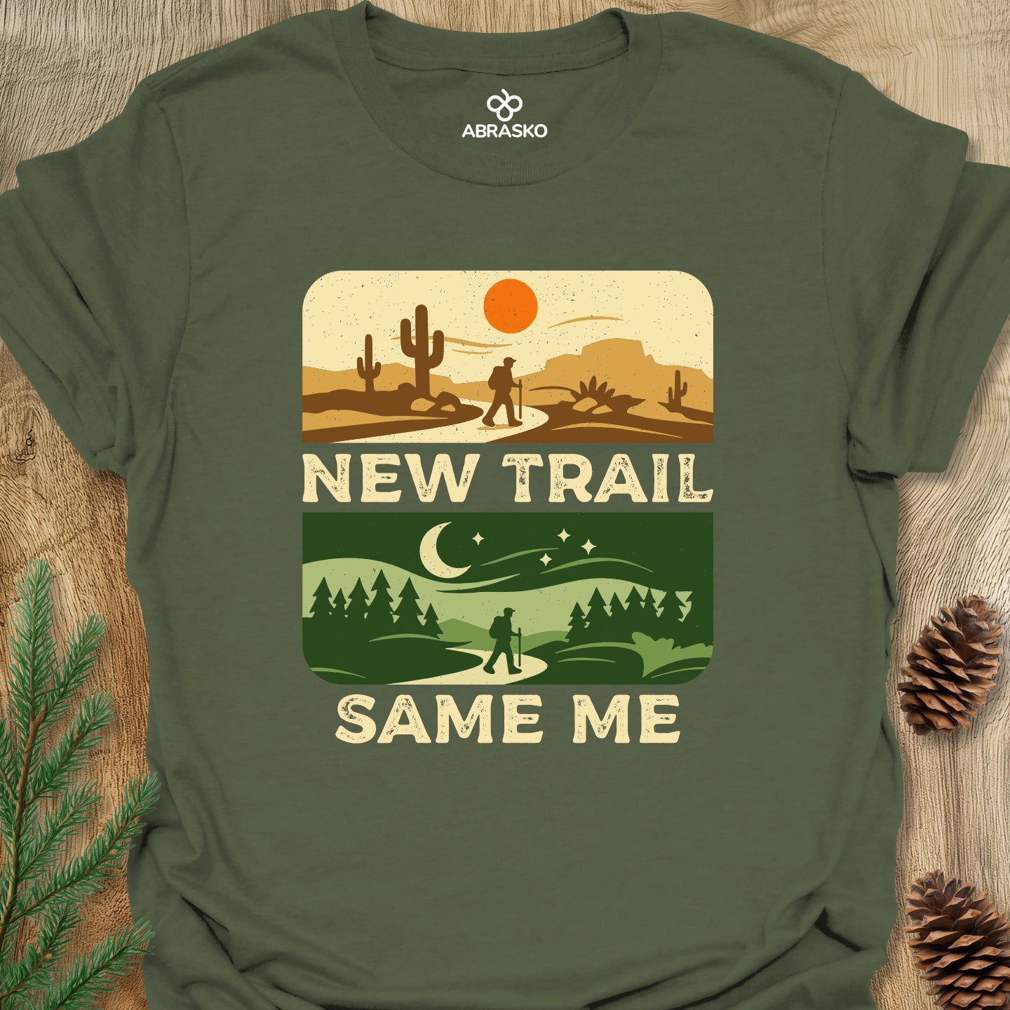 New Trail Same Me Tee