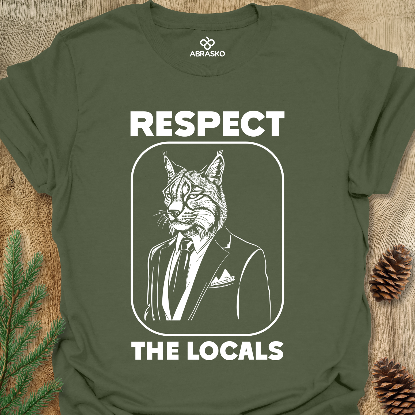 Respect The Locals Lynx Tee