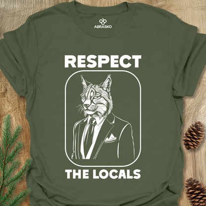 Respect The Locals Lynx Tee