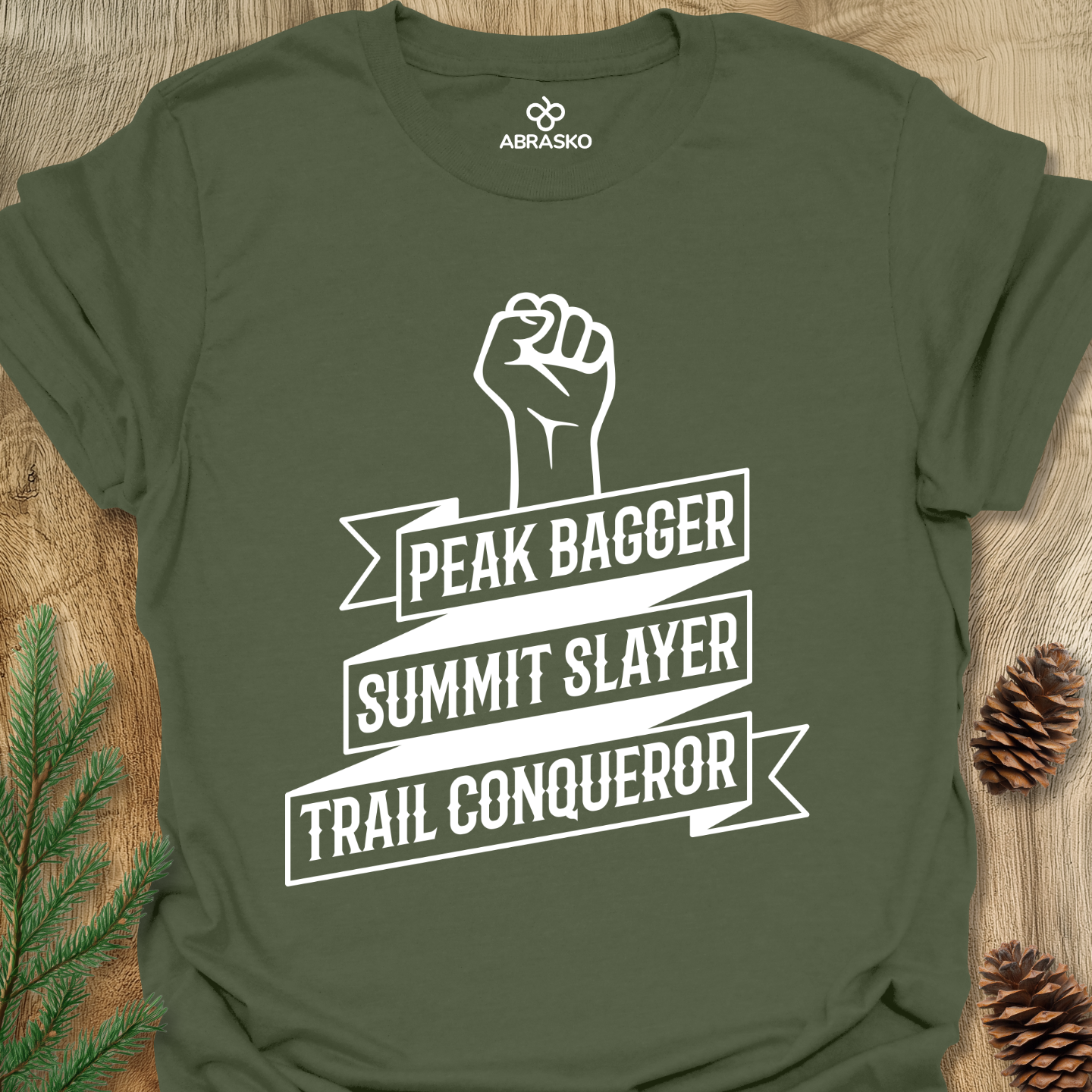 Peak Bagger, Summit Slayer, Trail Conqueror