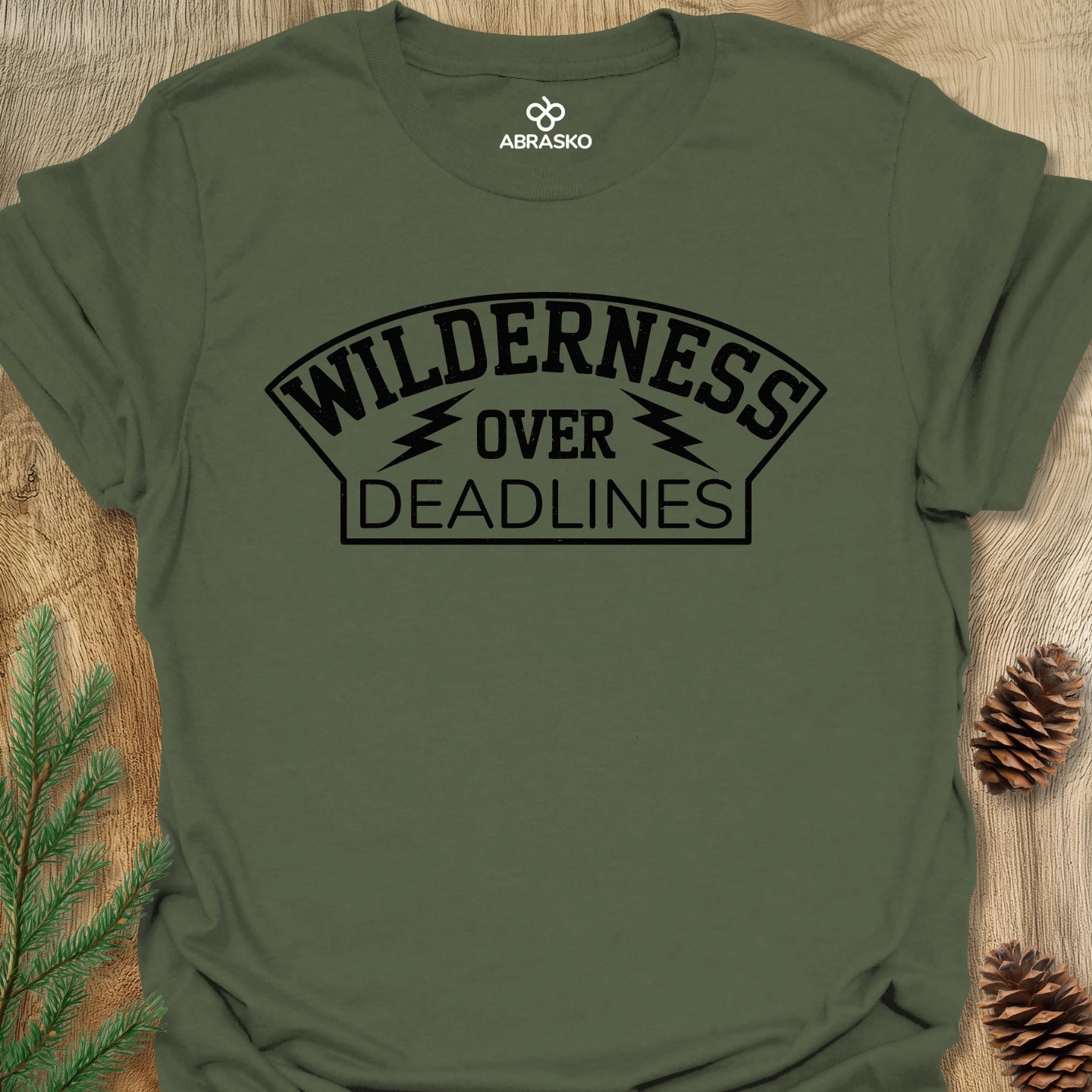 Wilderness Over Deadlines Tee