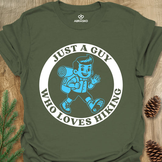 Guy Loves Hiking Tee