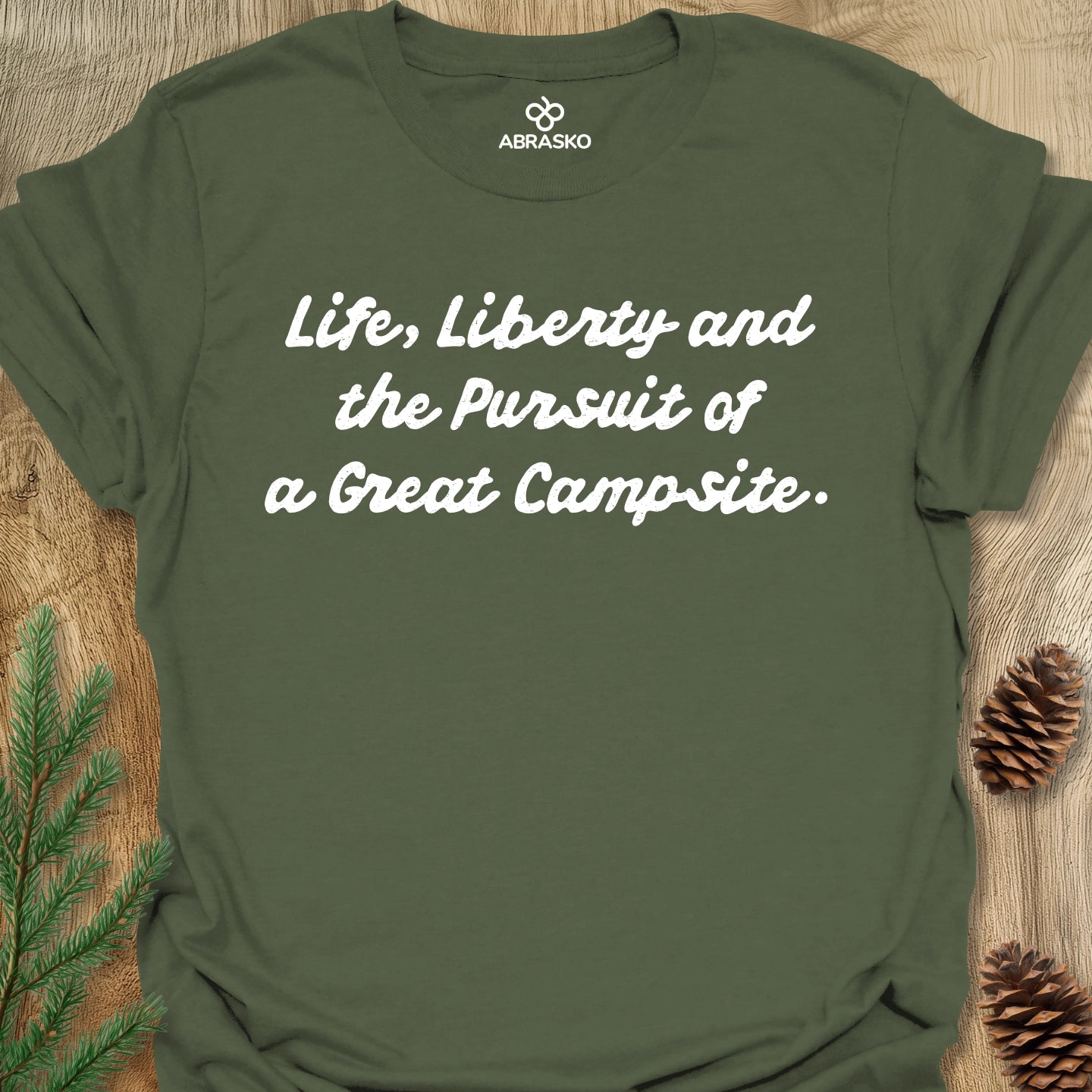 Life Liberty Great Campsite Tee