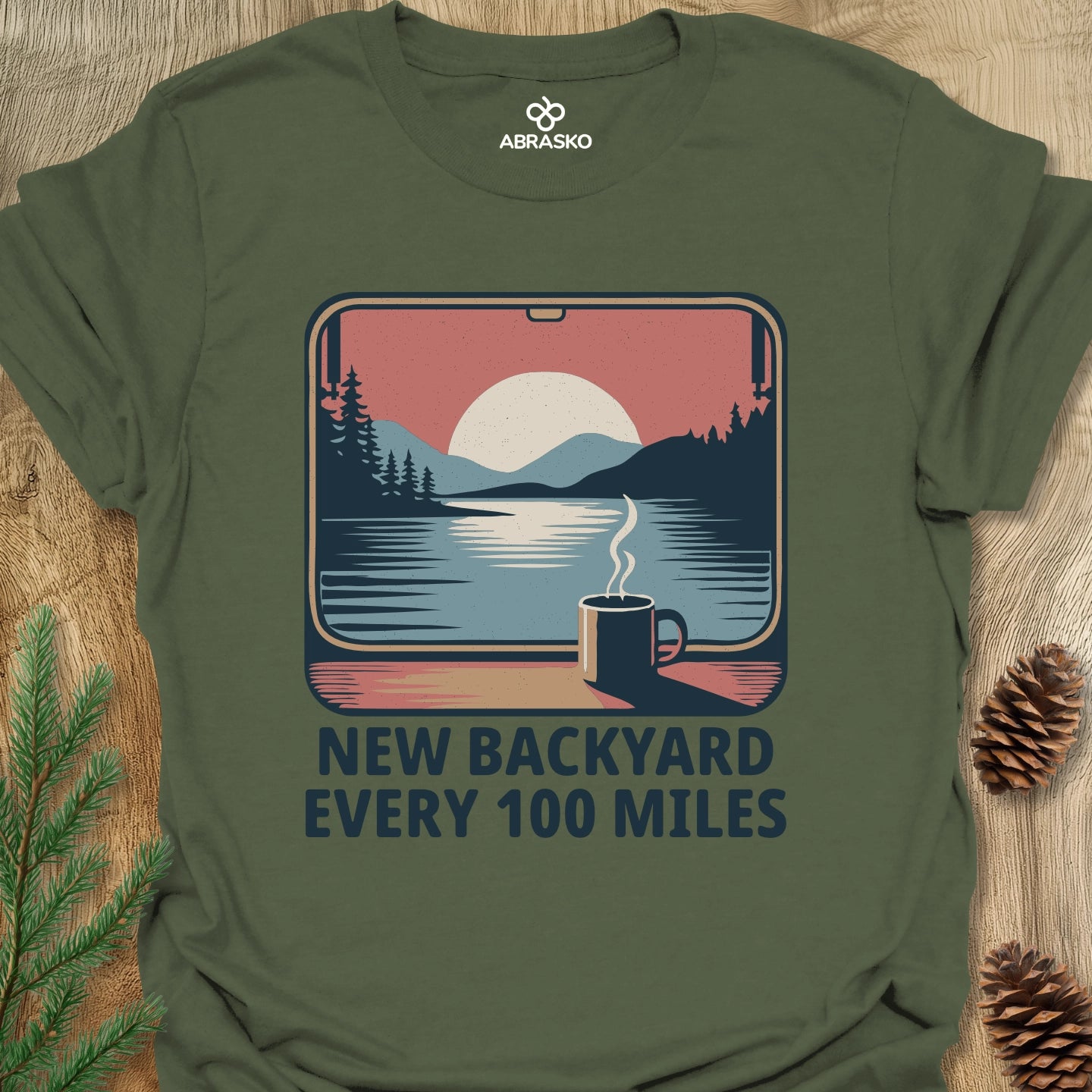 New Backyard Every 100 Miles Tee