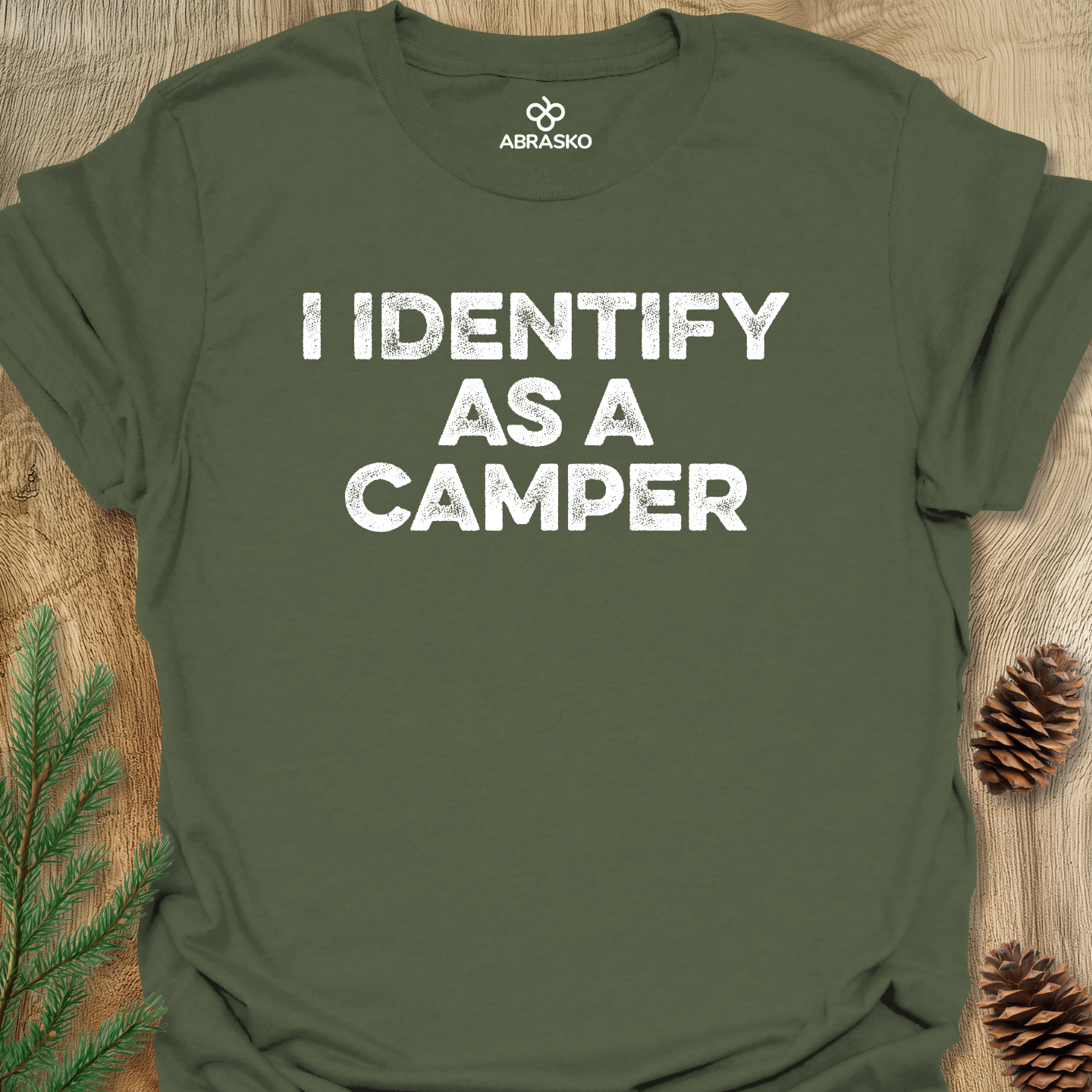 Identify As Camper Tee
