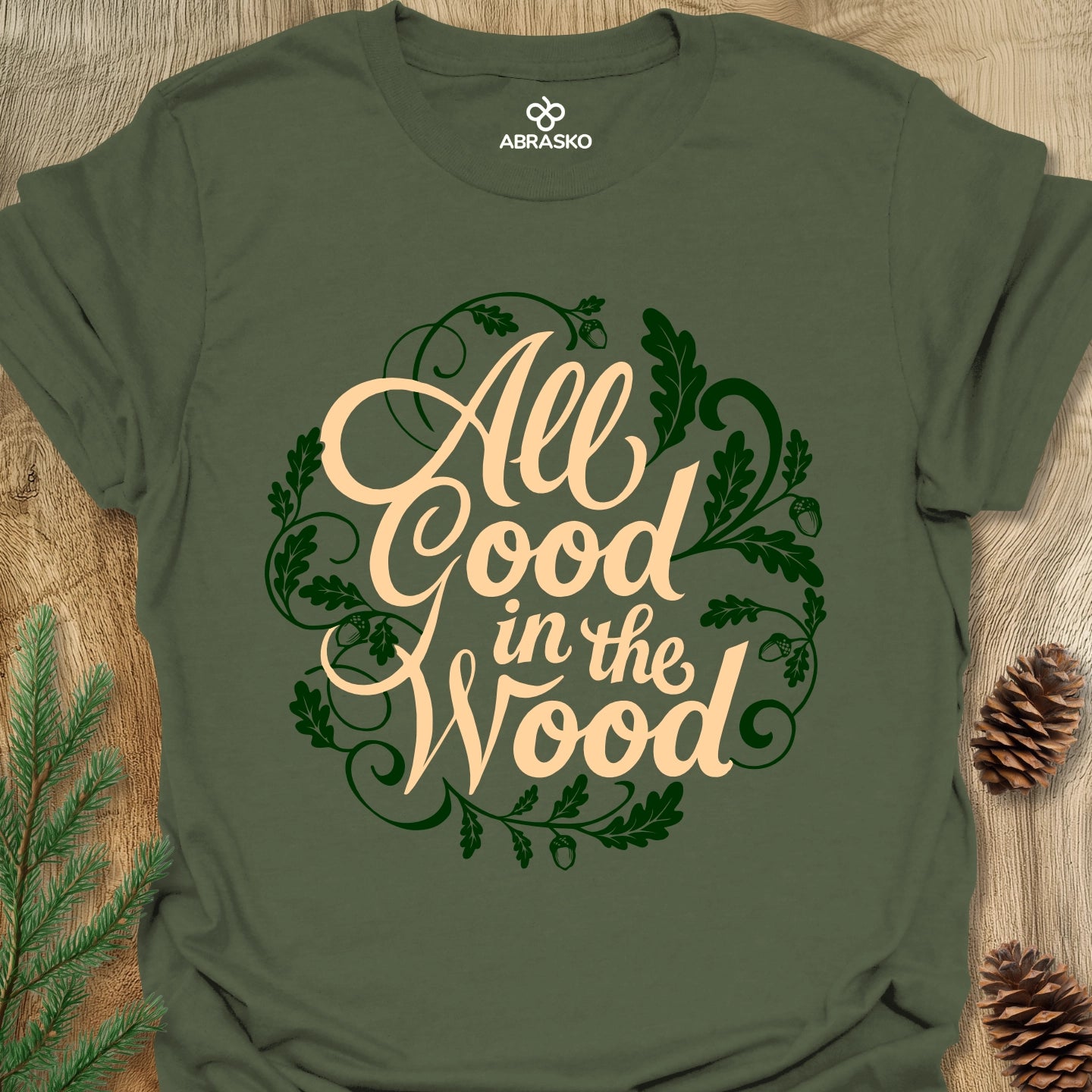All Good In Wood Tee