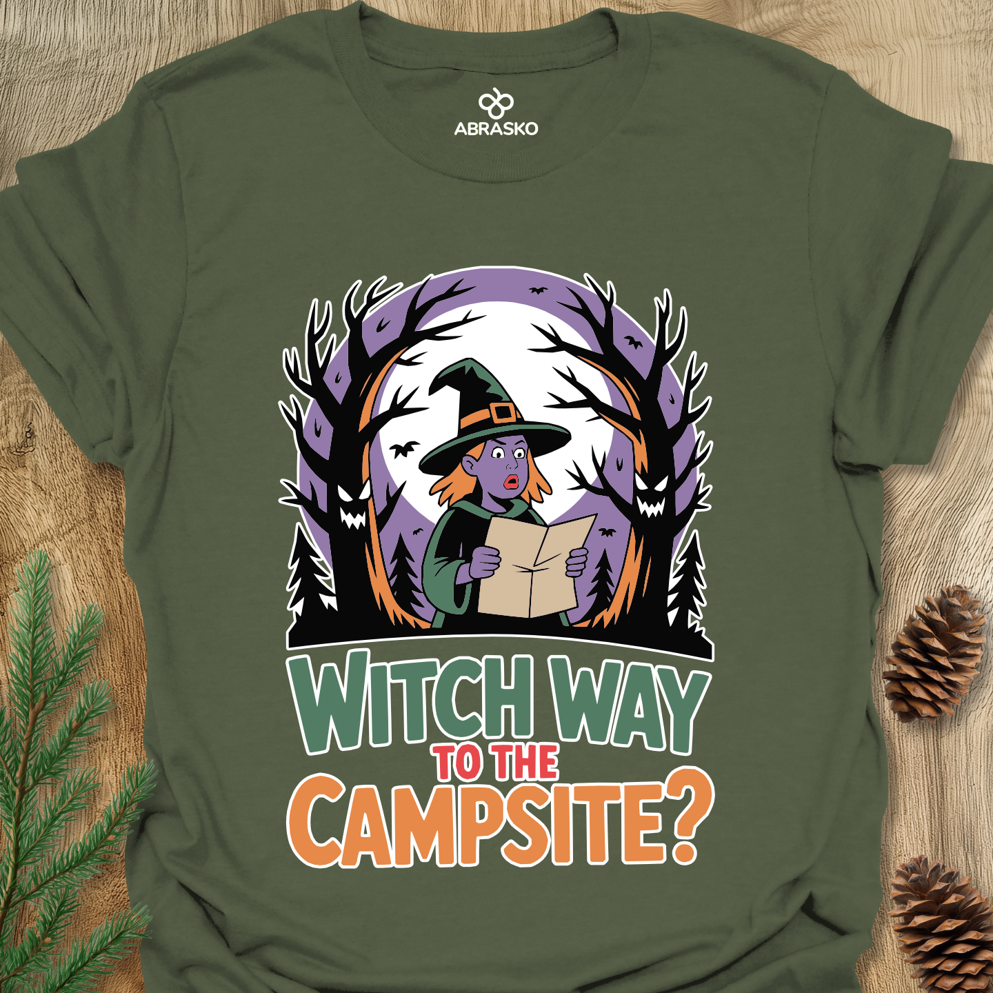 Witch Way Campsite Tee