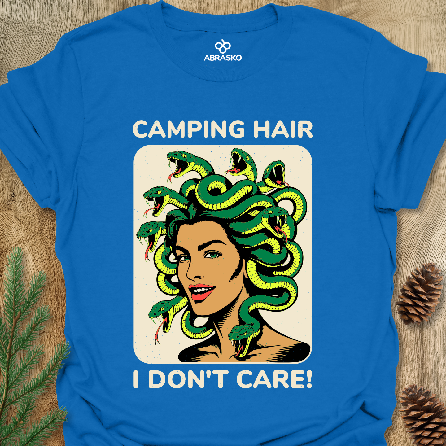 Camping Hair Tee