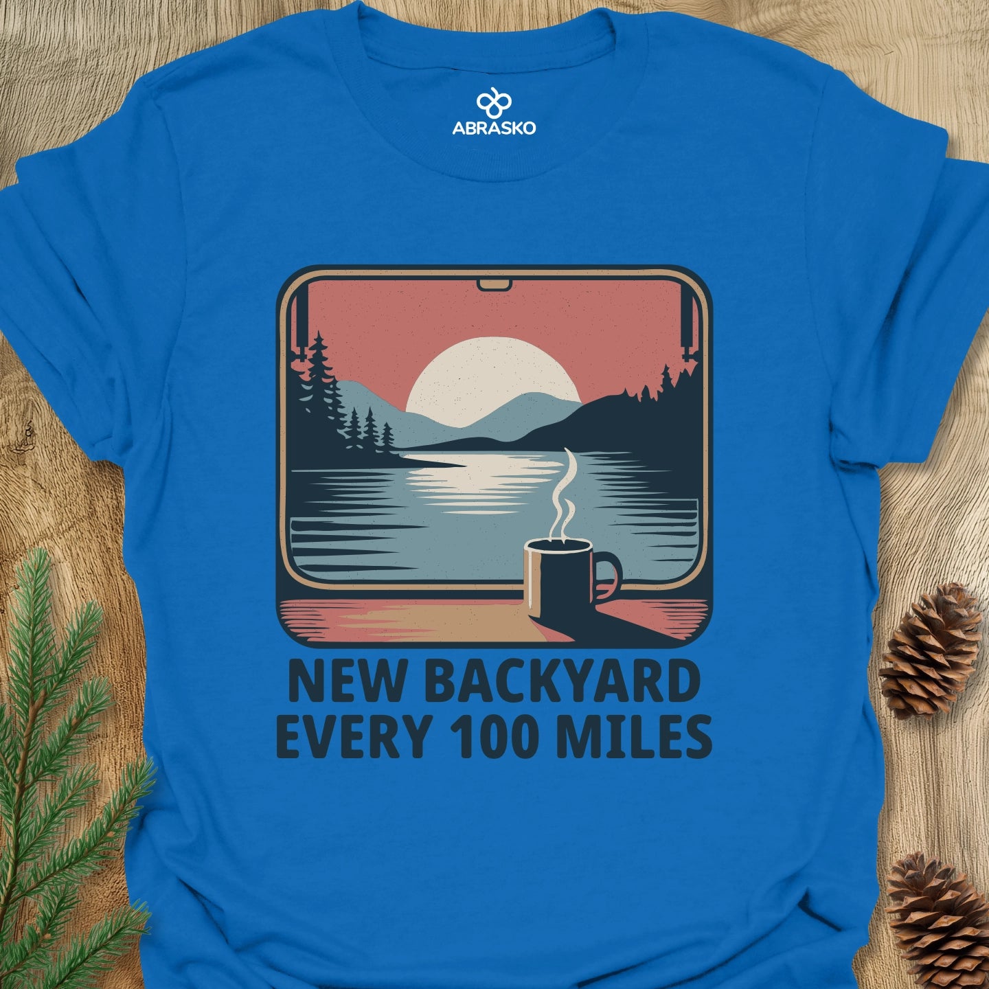 New Backyard Every 100 Miles Tee